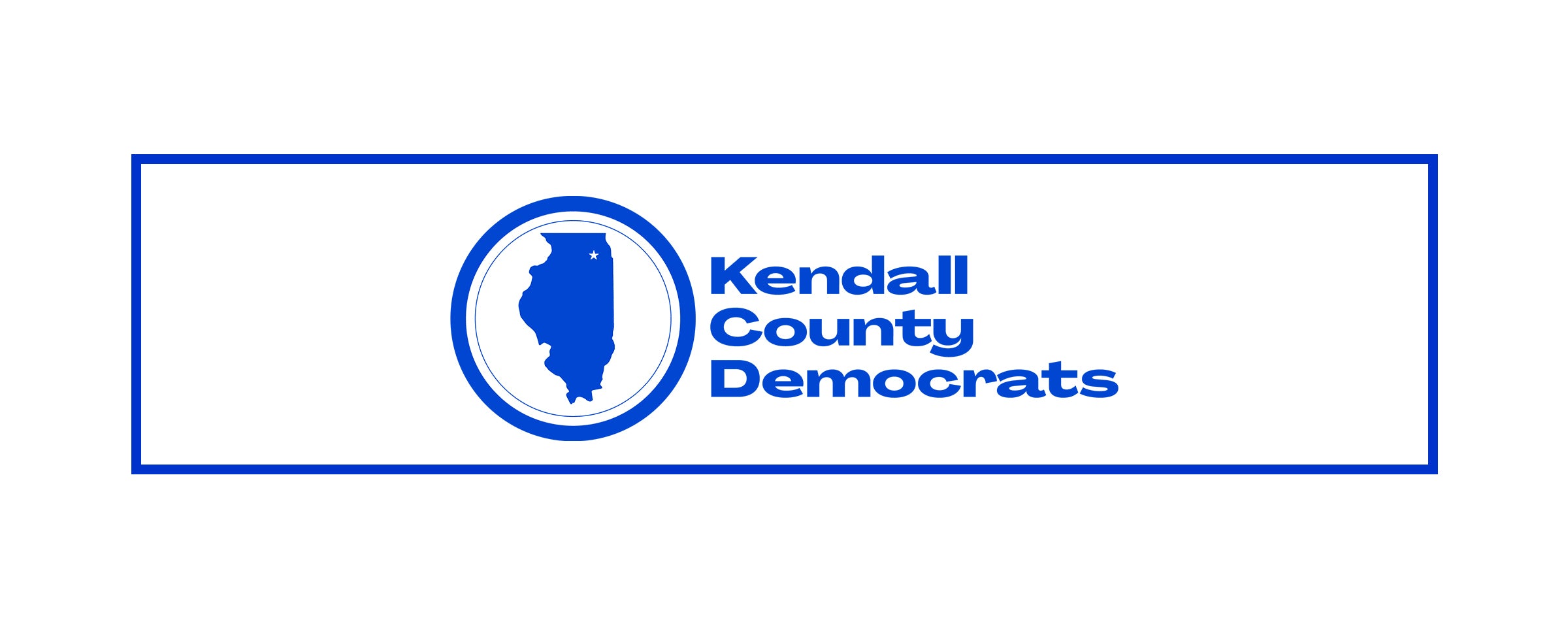 Kendall County Democrats Store Raygun Custom