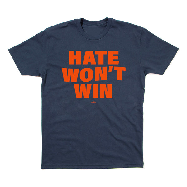 Hate Won't Win Bold Shirt