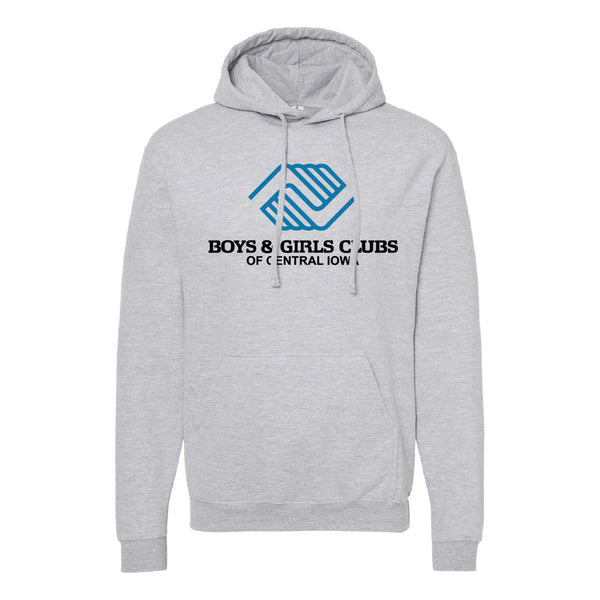 Boys & Girls Clubs of Central Iowa Two-Color Hooded Sweatshirt