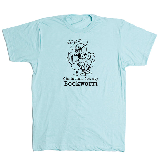 Christian County Library: Bookworm Shirt