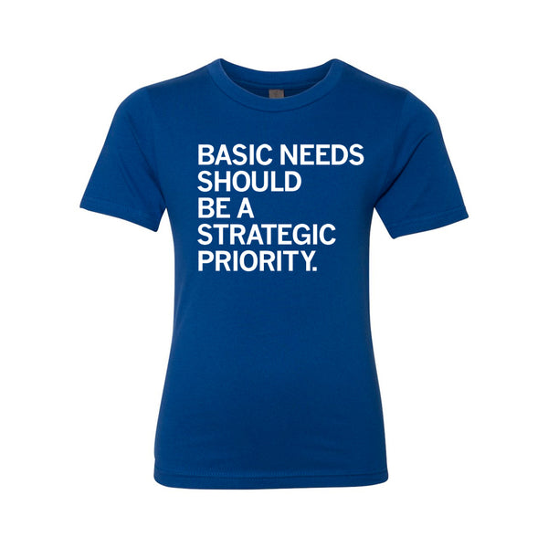 DMCSC: Basic Needs Kids Shirt