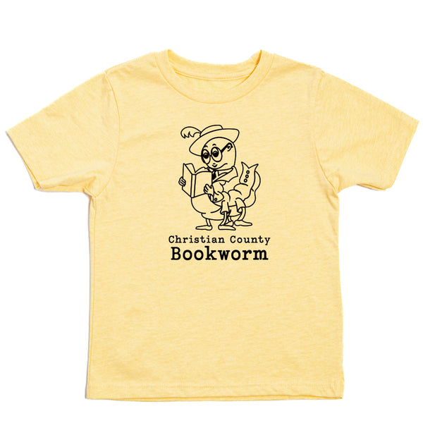 Christian County Library: Bookworm Kids Shirt