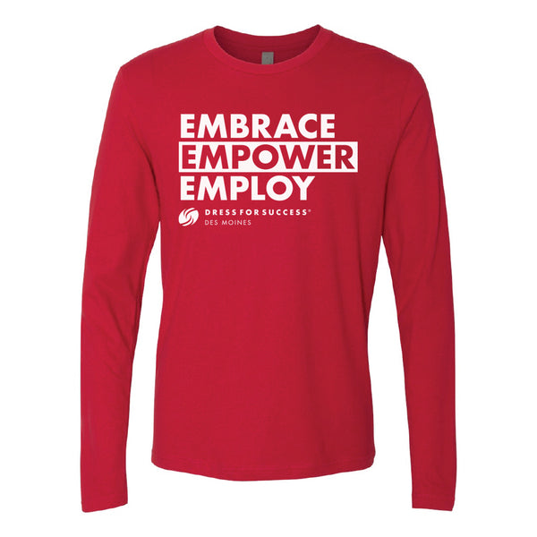 DSDM: Embrace Empower Employ Long-Sleeve Shirt