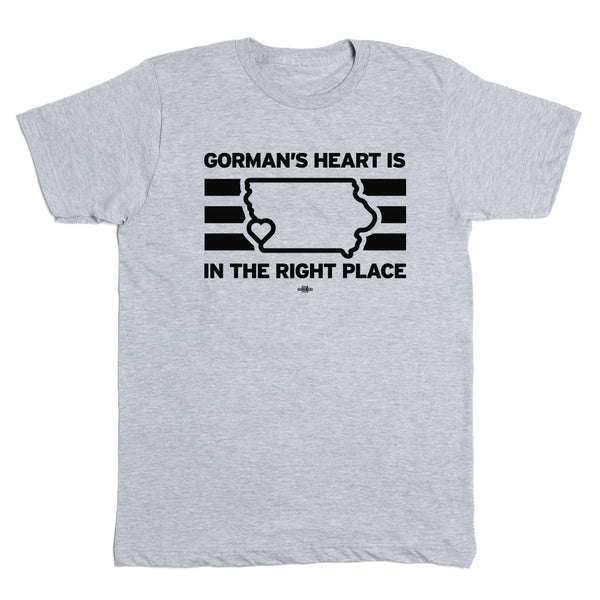 Steve Gorman for Senate: Gorman's Heart Shirt