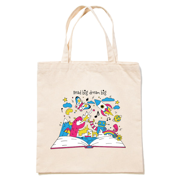 Milwaukee Public Library: Read Big Dream Big Tote Bag