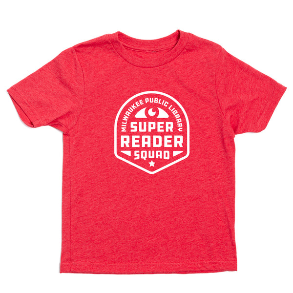 Milwaukee Public Library: Super Reader Squad Kids Shirt