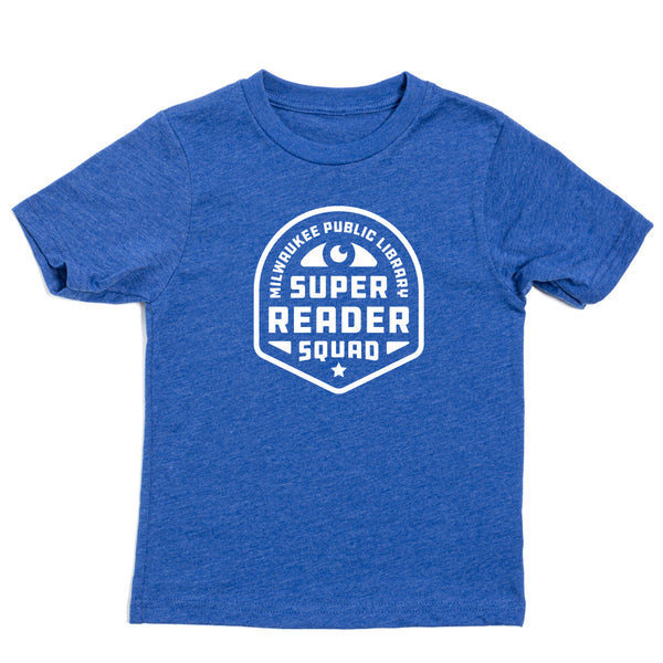 Milwaukee Public Library: Super Reader Squad Kids Shirt