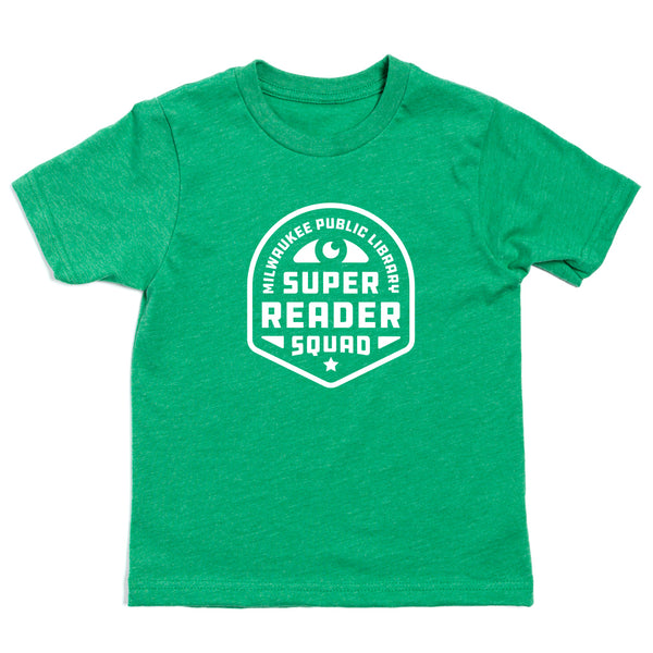 Milwaukee Public Library: Super Reader Squad Kids Shirt