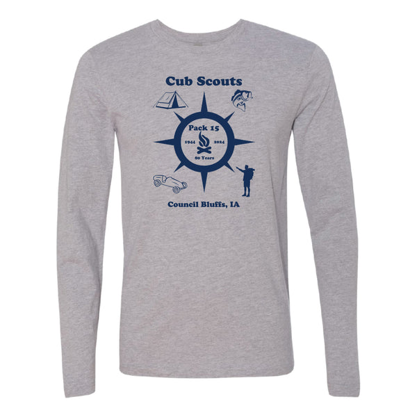 Cub Scouts Pack 15: Compass Long-Sleeve Shirt