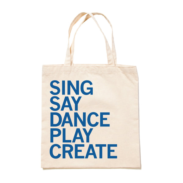 First Iowa Orff: Sing Say Dance Play Create Tote Bag