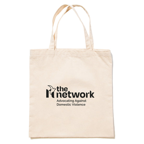 The Network: Advocating Against Domestic Violence Tote Bag