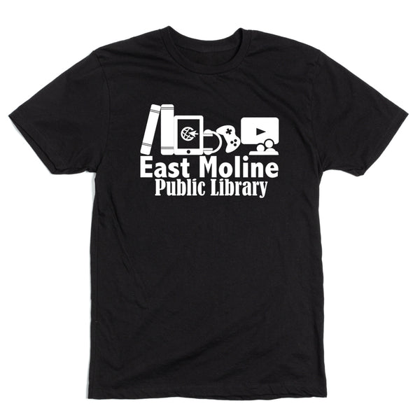 East Moline Public Library Logo Shirt