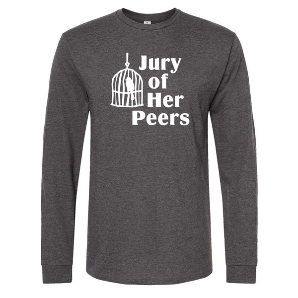 Jury of Her Peers Logo Long Sleeve Shirt