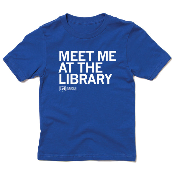 Indianola Public Library: Meet Me at the Library Kids Shirt