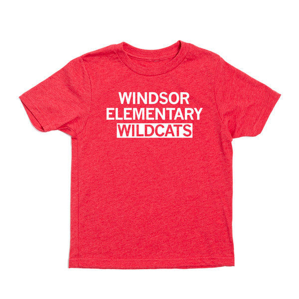 Windsor PAWS: Windsor Elementary Wildcats Kids Shirt