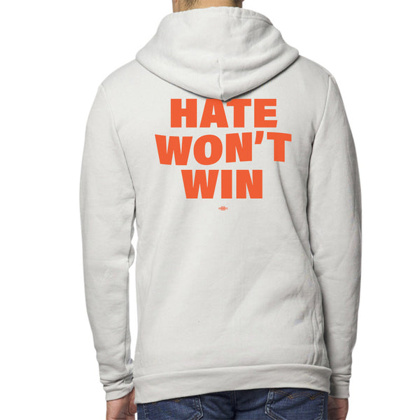 Hate Won't Win Hooded Sweatshirt